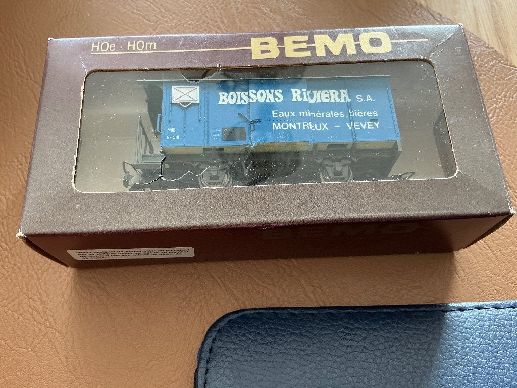 Bemo goederenwagon 2274, Overige merken, Gelijkstroom, Ophalen of Verzenden, Nieuw