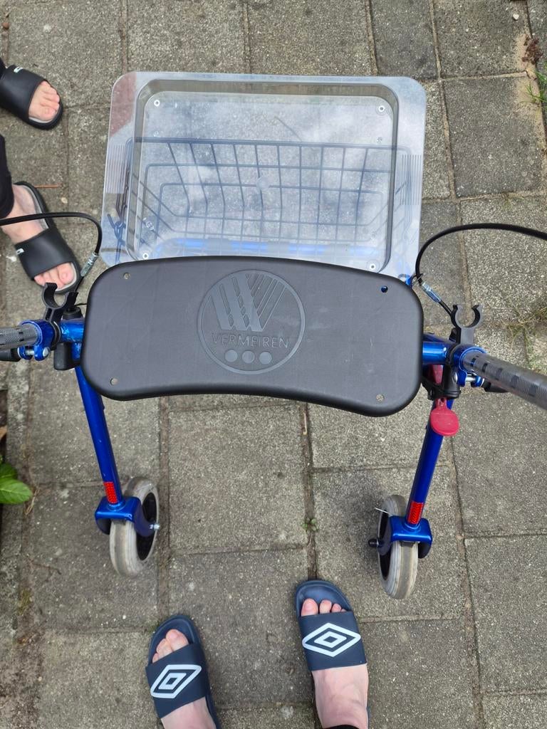 Rollator, Ophalen, Gebruikt