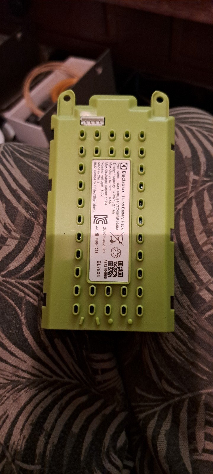 Accu voor Electrolux Well Q6 / AEG QX6 draadloze stofzuiger, Ophalen of Verzenden, Gebruikt