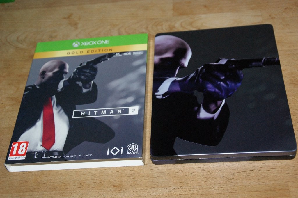 Hitman 2 GOLD Edition (xbox one), Gebruikt, Vanaf 18 jaar, Shooter, 1 speler