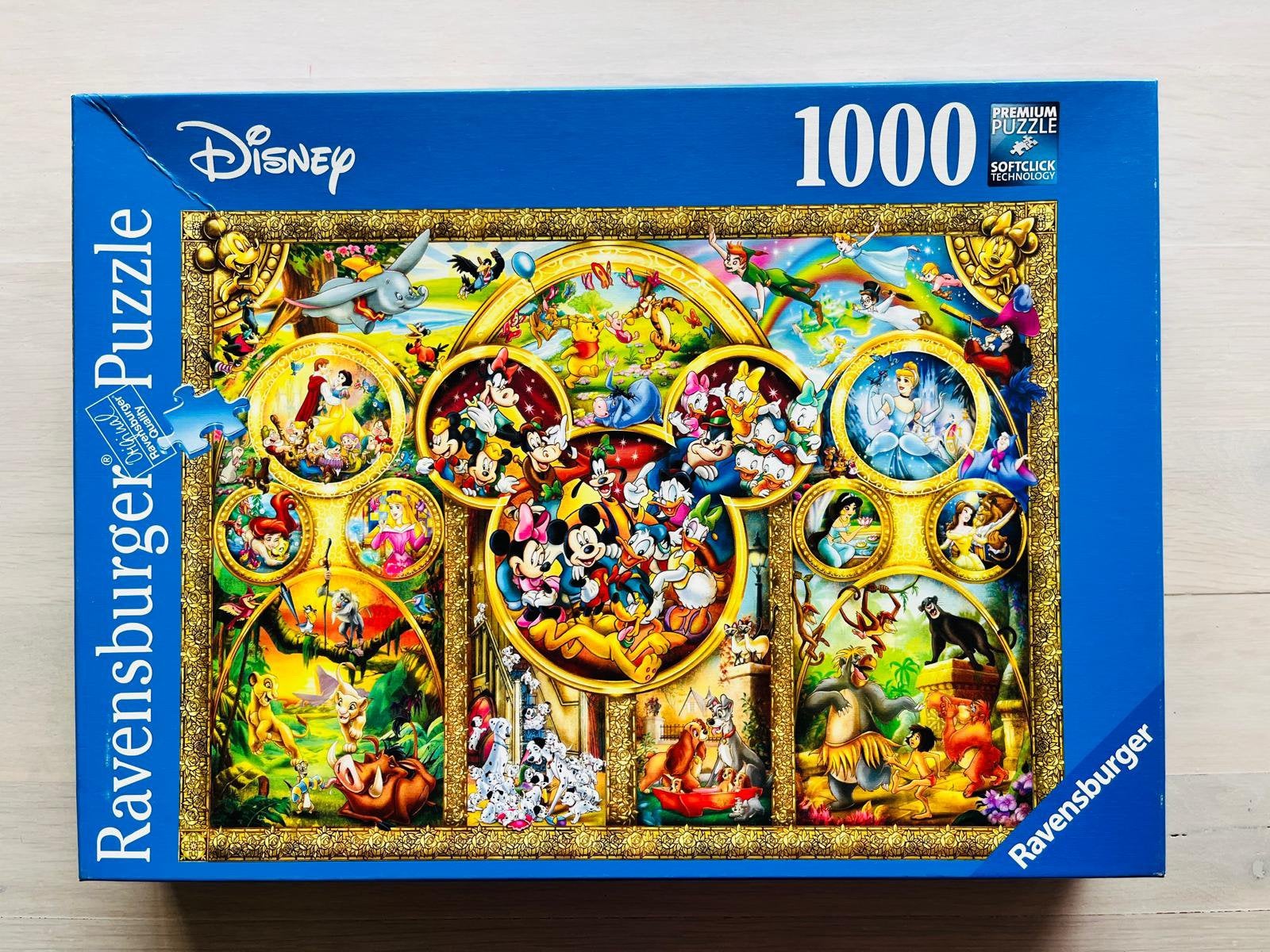 Disney puzzel, Hobby en Vrije tijd, Denksport en Puzzels, Ophalen of Verzenden, 500 t/m 1500 stukjes, Nieuw