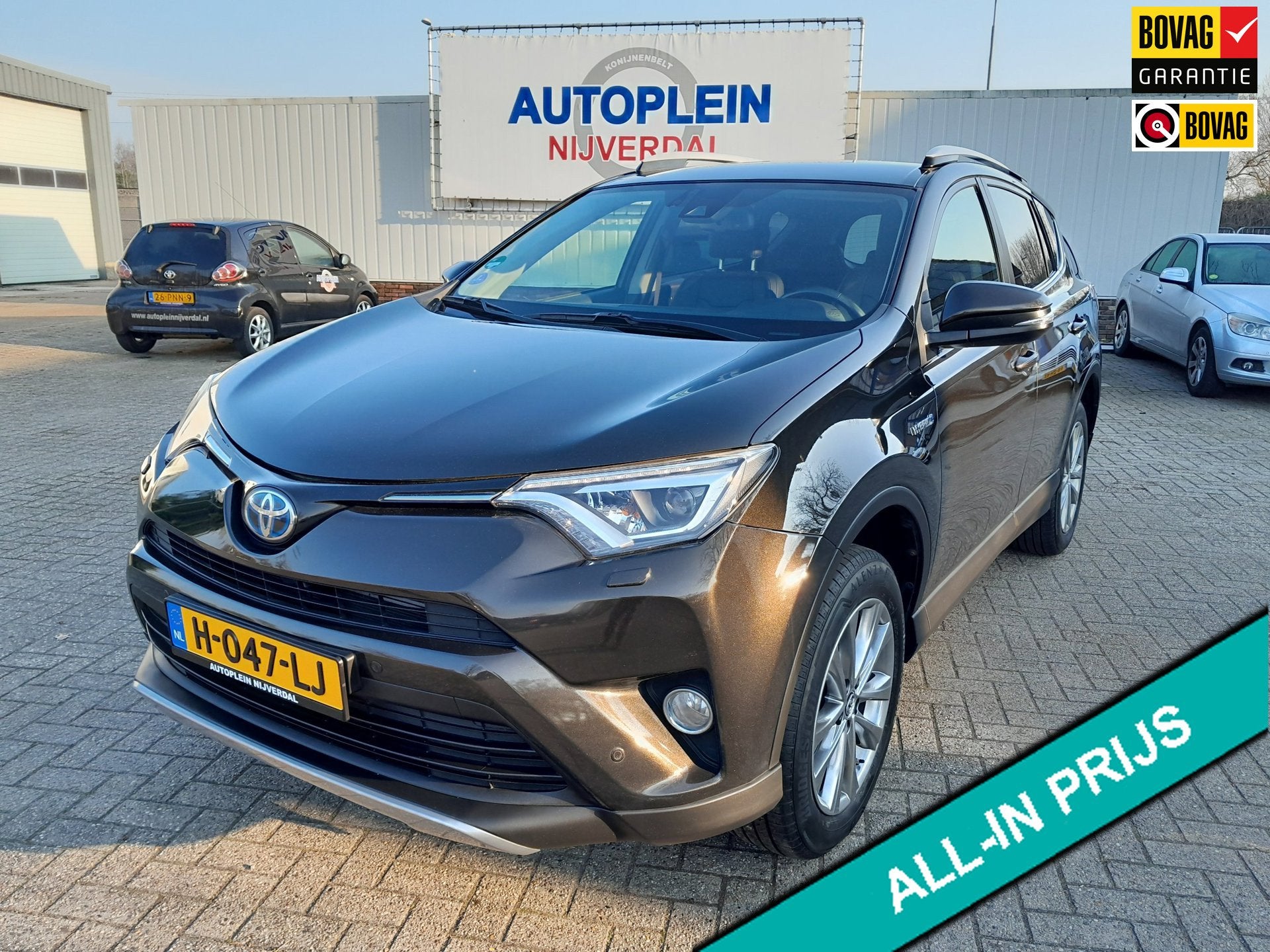 Toyota RAV4 2.5 Hybrid Style zeer complete en nette RAV met, 12 maanden, Gebruikt, Leder, 155 pk