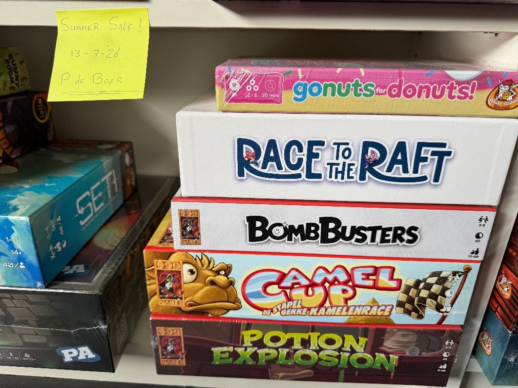 Summer SALE - Bordspellen (update 7 augustus), Hobby en Vrije tijd, Gezelschapsspellen | Bordspellen, Ophalen of Verzenden, Zo goed als nieuw