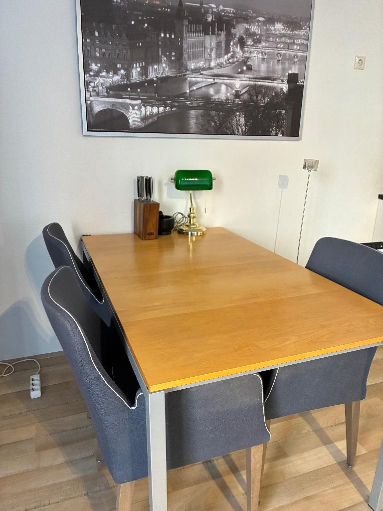 Eettafel (Hulsta), Huis en Inrichting, Ophalen, Gebruikt, Eikenhout, 50 tot 100 cm