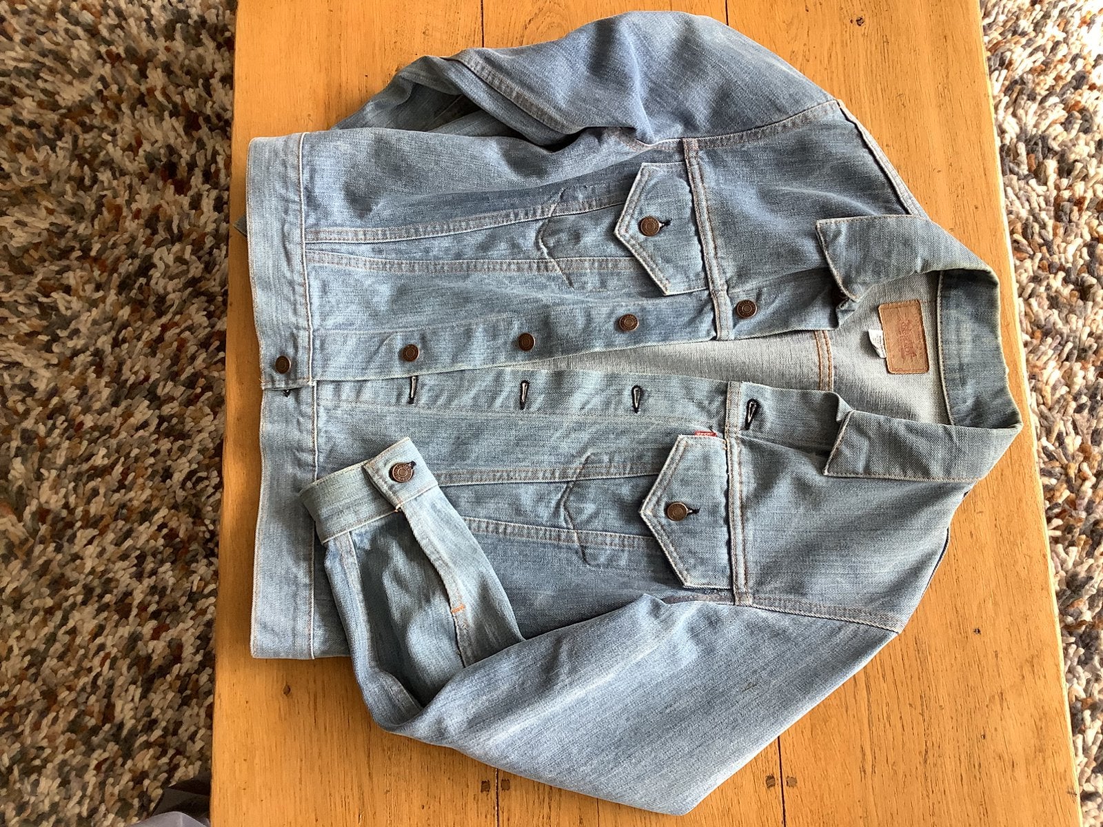 Levi’s vintage jack, Ophalen of Verzenden, Gedragen, Maat 48/50 (M), Blauw