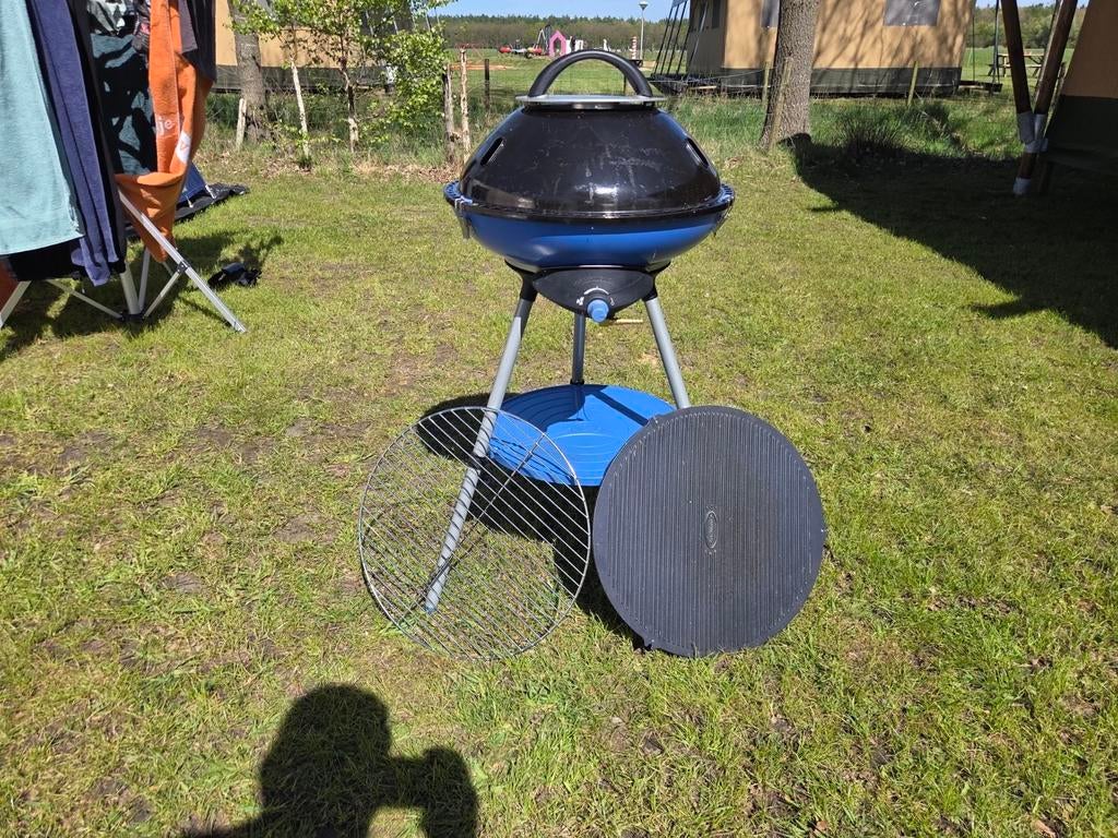 Gampinggaz partygrill 600. Kleur lichtblauw., Ophalen, Gebruikt, Campinggaz