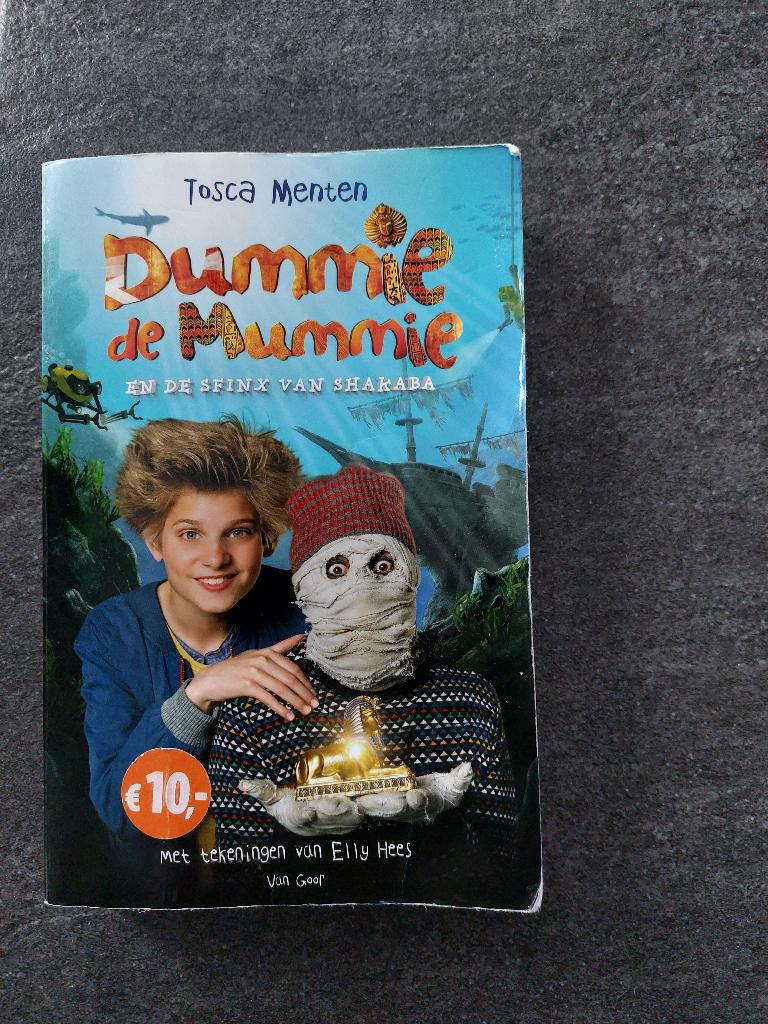 Softcover boek Dummie de mummie, Ophalen of Verzenden, Gelezen