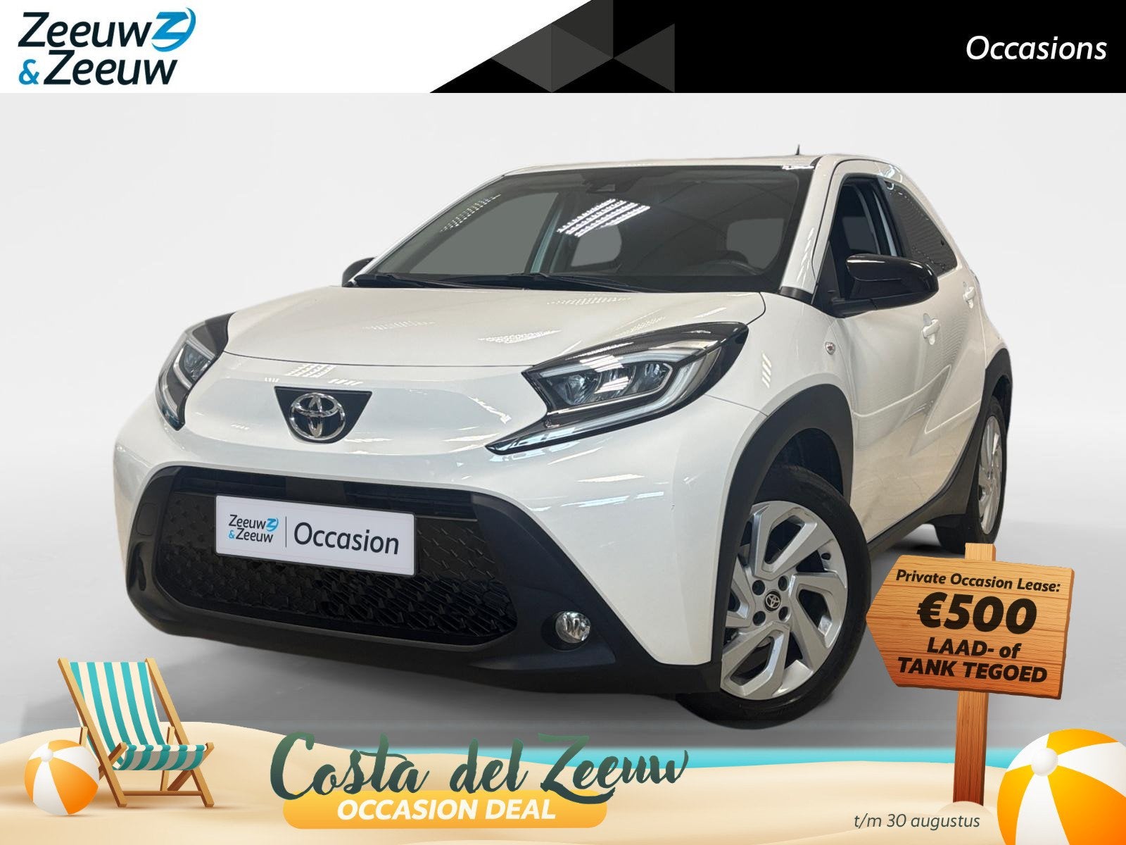 Toyota Aygo X 1.0 FIRST | APPLE CARPLAY | CAMERA | NL-AUTO |, 12 maanden, Stof, Gebruikt, 920 kg