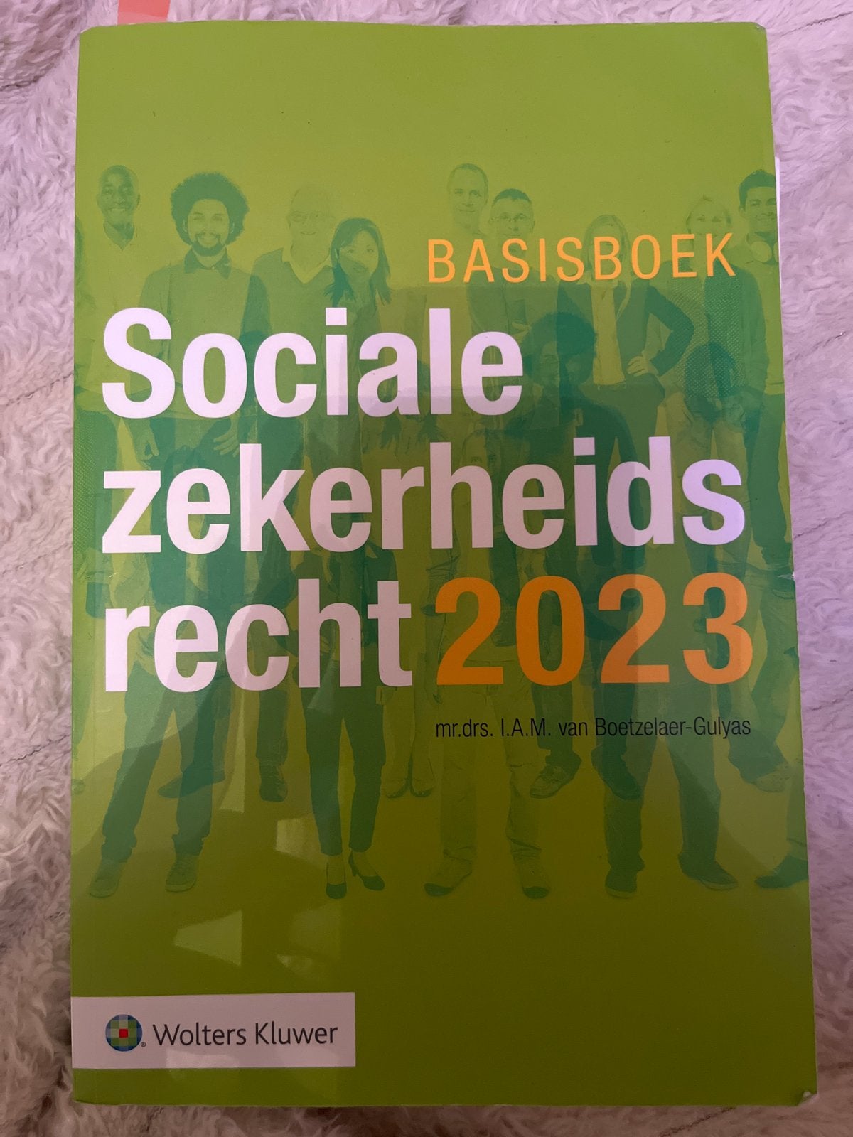 Basisboek Sociale Zekerheidsrecht 2023 - Zo goed als nieuw, Ophalen of Verzenden, Gamma, Zo goed als nieuw, HBO