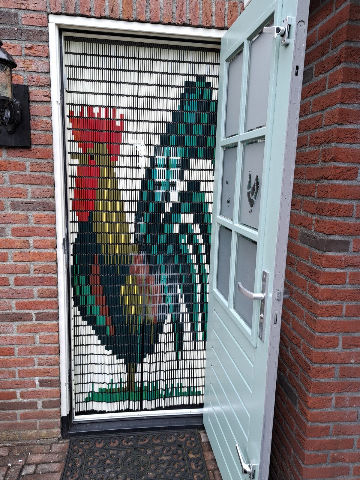 vliegengordijn, Doe-het-zelf en Verbouw, Ophalen, Gebruikt, Kunststof, 200 tot 215 cm
