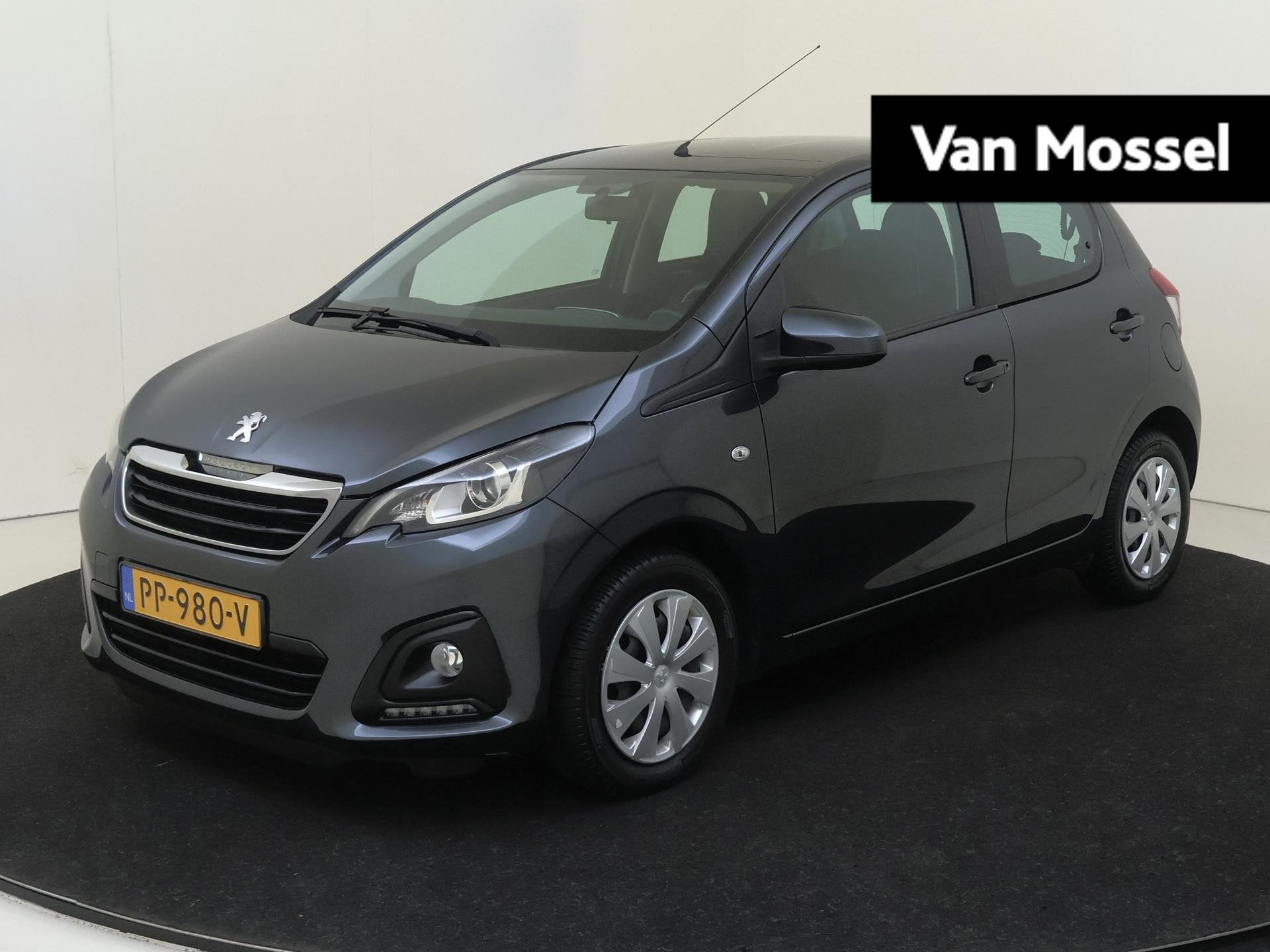 Peugeot 108 1.0 e-VTi 69 PK Blue Lion Airco | Bluetooth | Ra, Auto's, Peugeot, Voorwielaandrijving, Stof, Gebruikt, Euro 6