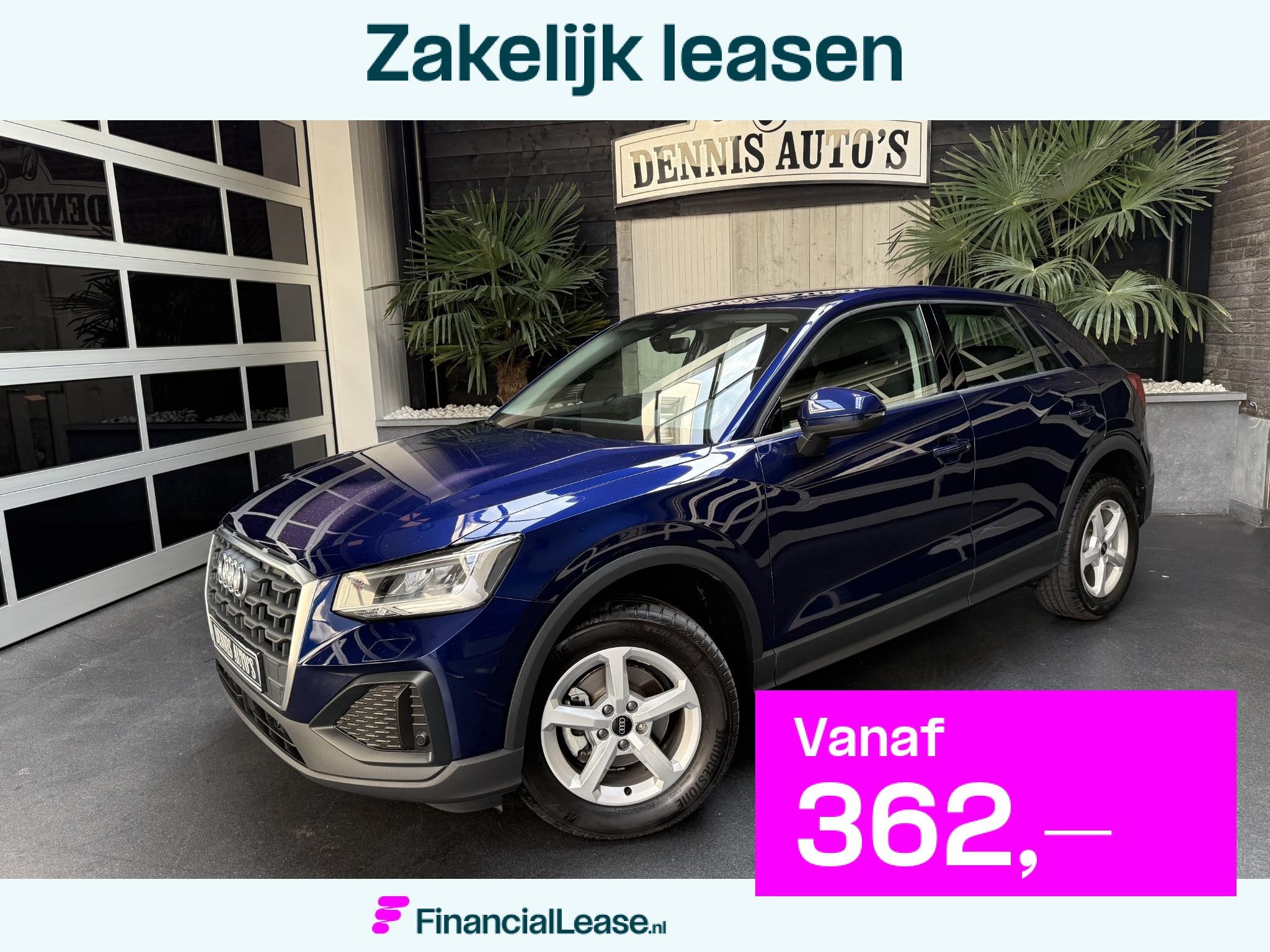 Audi Q2 30 TFSI Pro Line, Voorwielaandrijving, Gebruikt, Blauw, Bedrijf