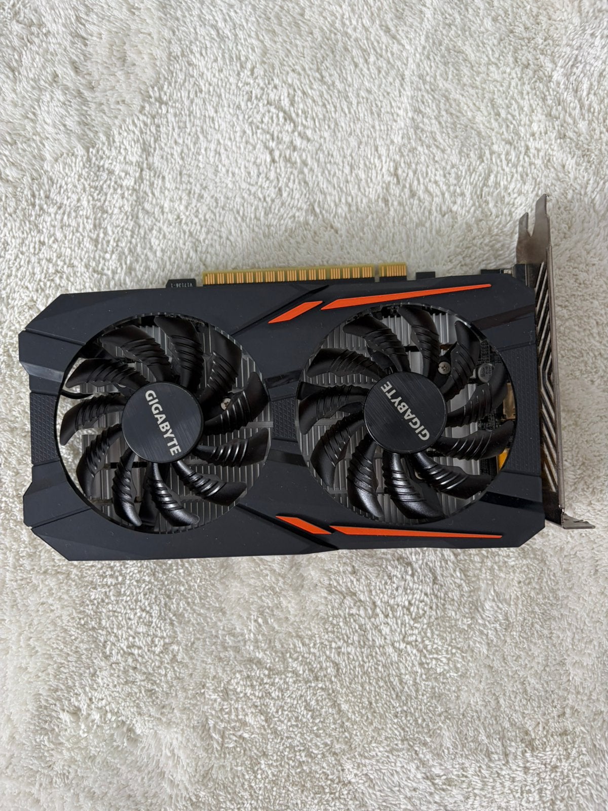 Gigabyte GeForce GTX 1050 Ti 4GB, Computers en Software, Videokaarten, Gebruikt, PCI-Express 4, Ophalen of Verzenden, GDDR5