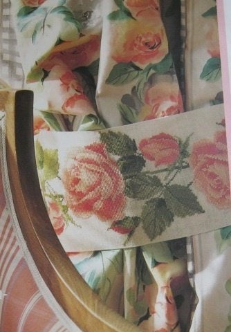 Borduurpatroon  Rozen  nr 9595 do, Verzenden, Nieuw, Handborduren, Patroon