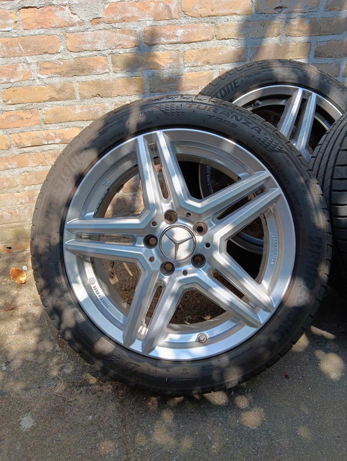 Prachtige Mercedes velgen en banden!, Ophalen, Gebruikt, Banden en Velgen, 17 inch