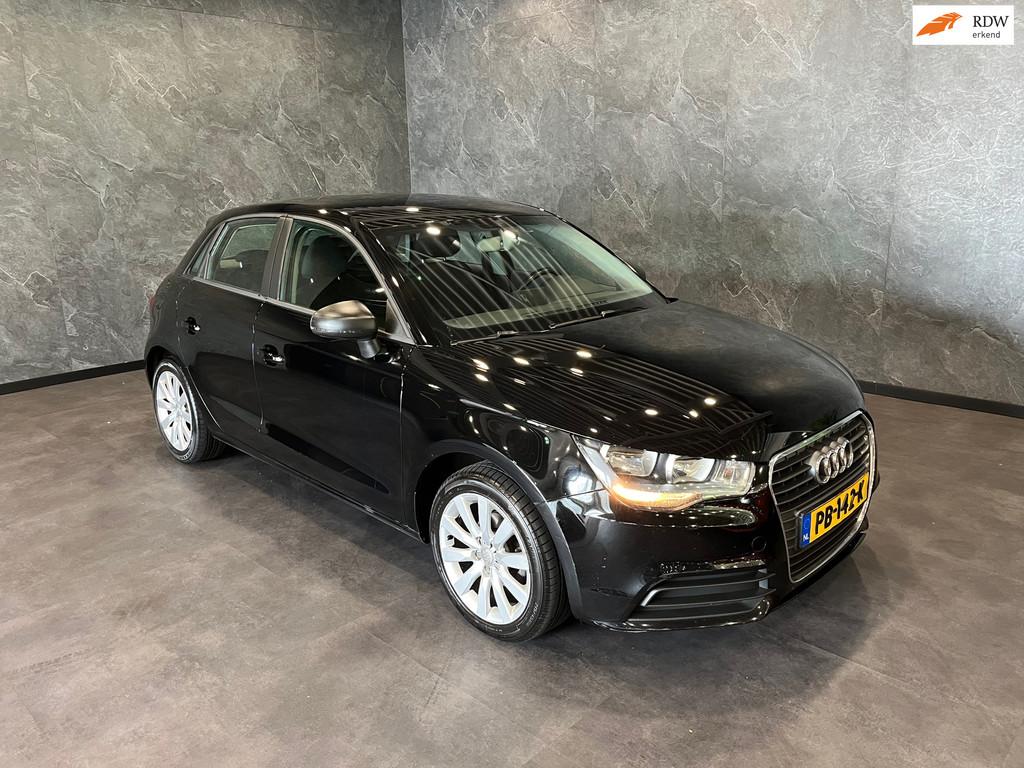 Audi A1 Sportback 1.2 TFSI Pro Line 5 DEURS PARKEERSENSOREN, Voorwielaandrijving, Euro 5, 86 pk, Zwart