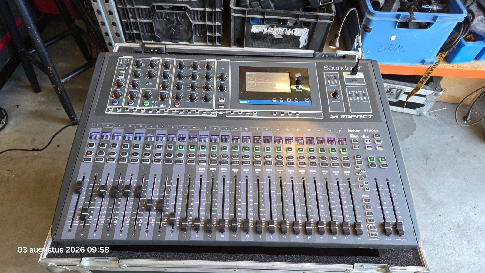 Soundcraft si impact, Ophalen, Gebruikt, 20 kanalen of meer