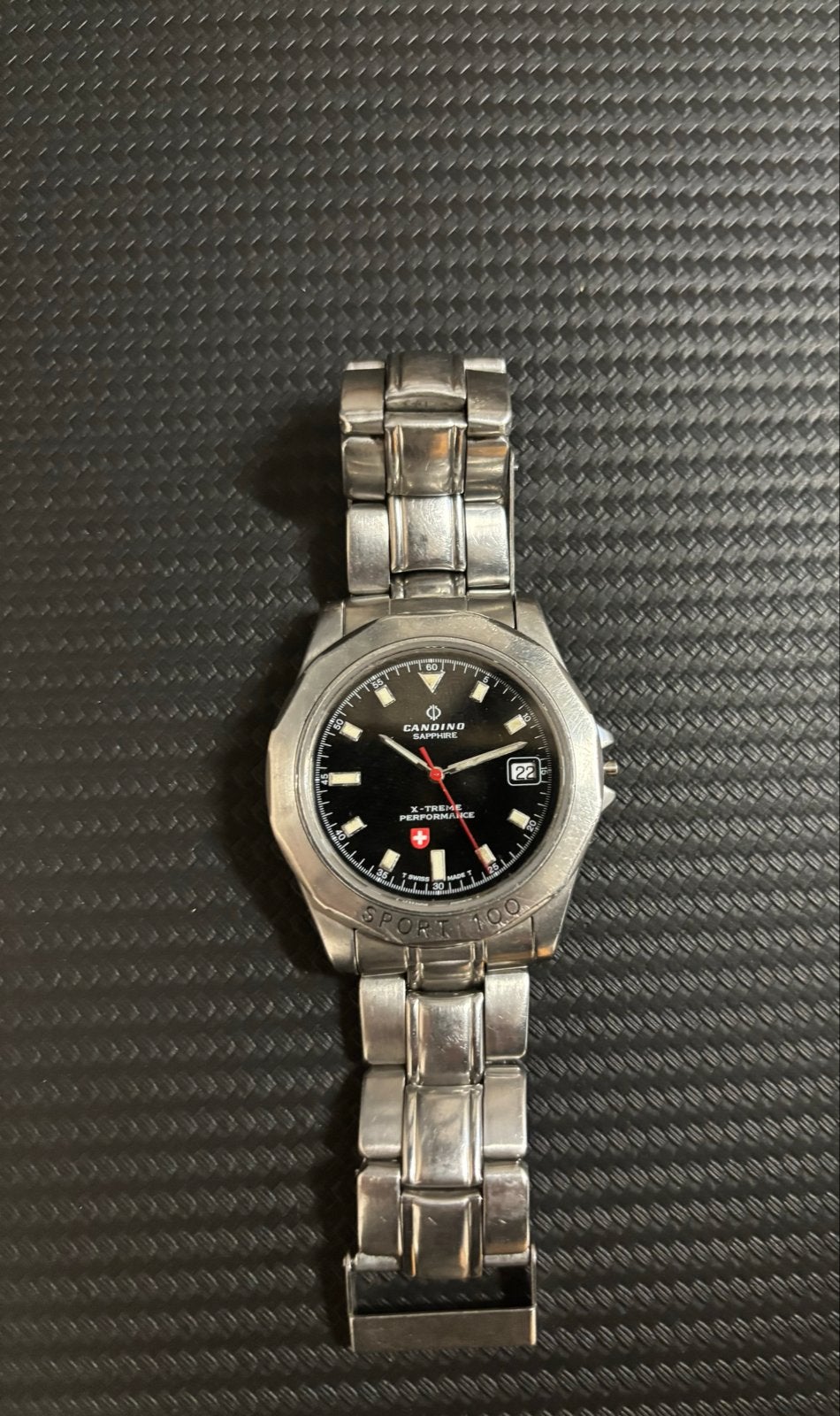 Horloge, Overige merken, Gebruikt, Staal, Polshorloge