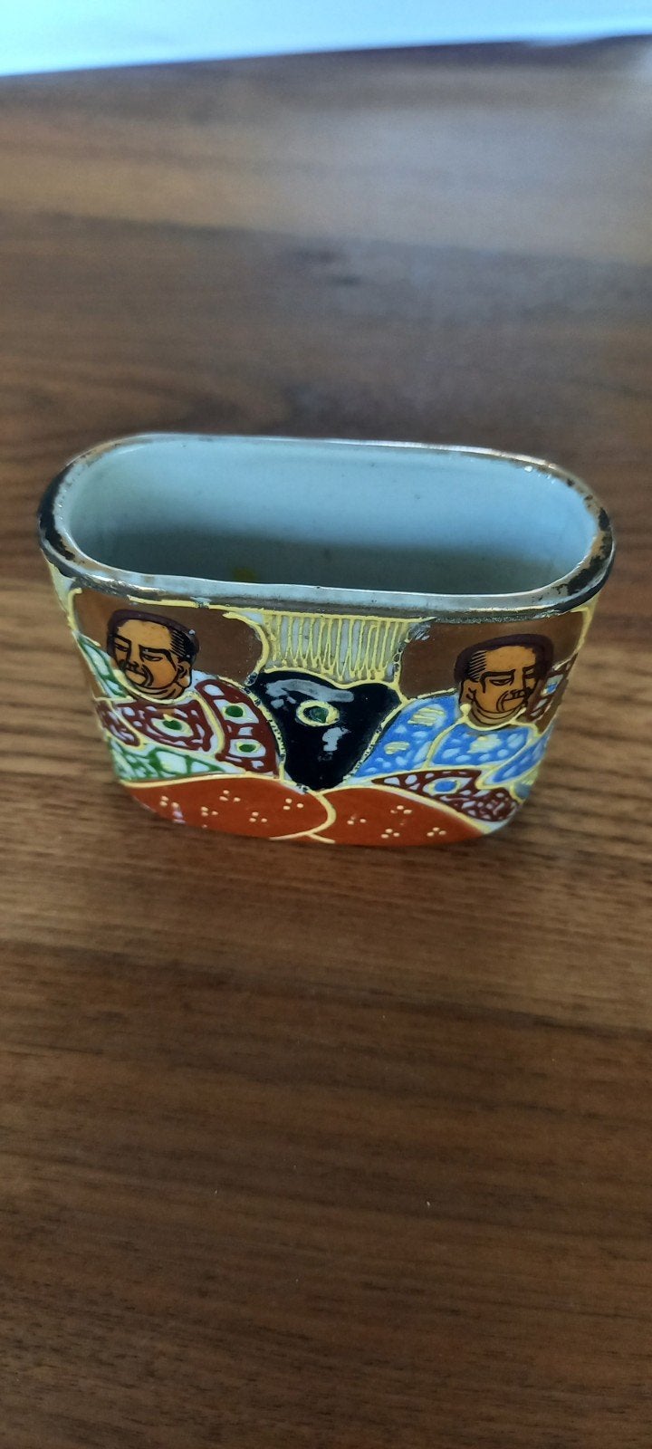 klein Satsuma Moriage bakje., Antiek en Kunst, Ophalen of Verzenden