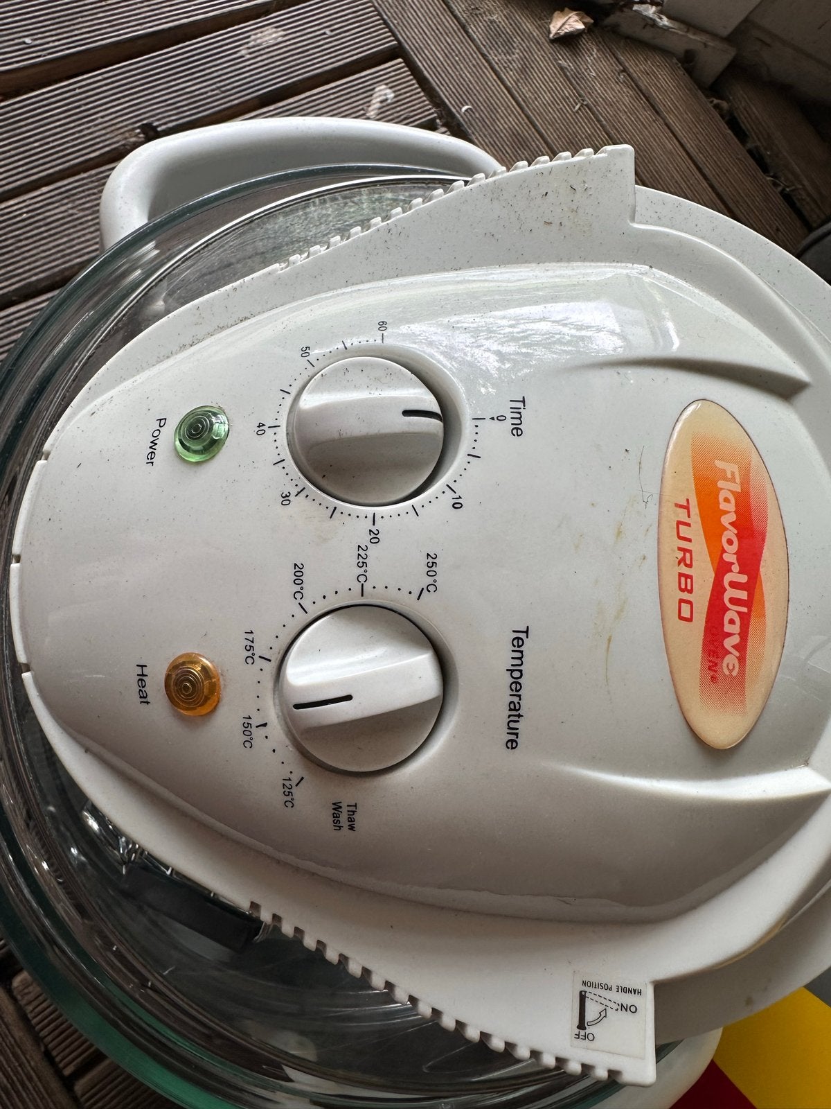 FlavorWave Turbo Oven - Halogeenoven, Minder dan 45 cm, Hete lucht, Vrijstaand, Gebruikt