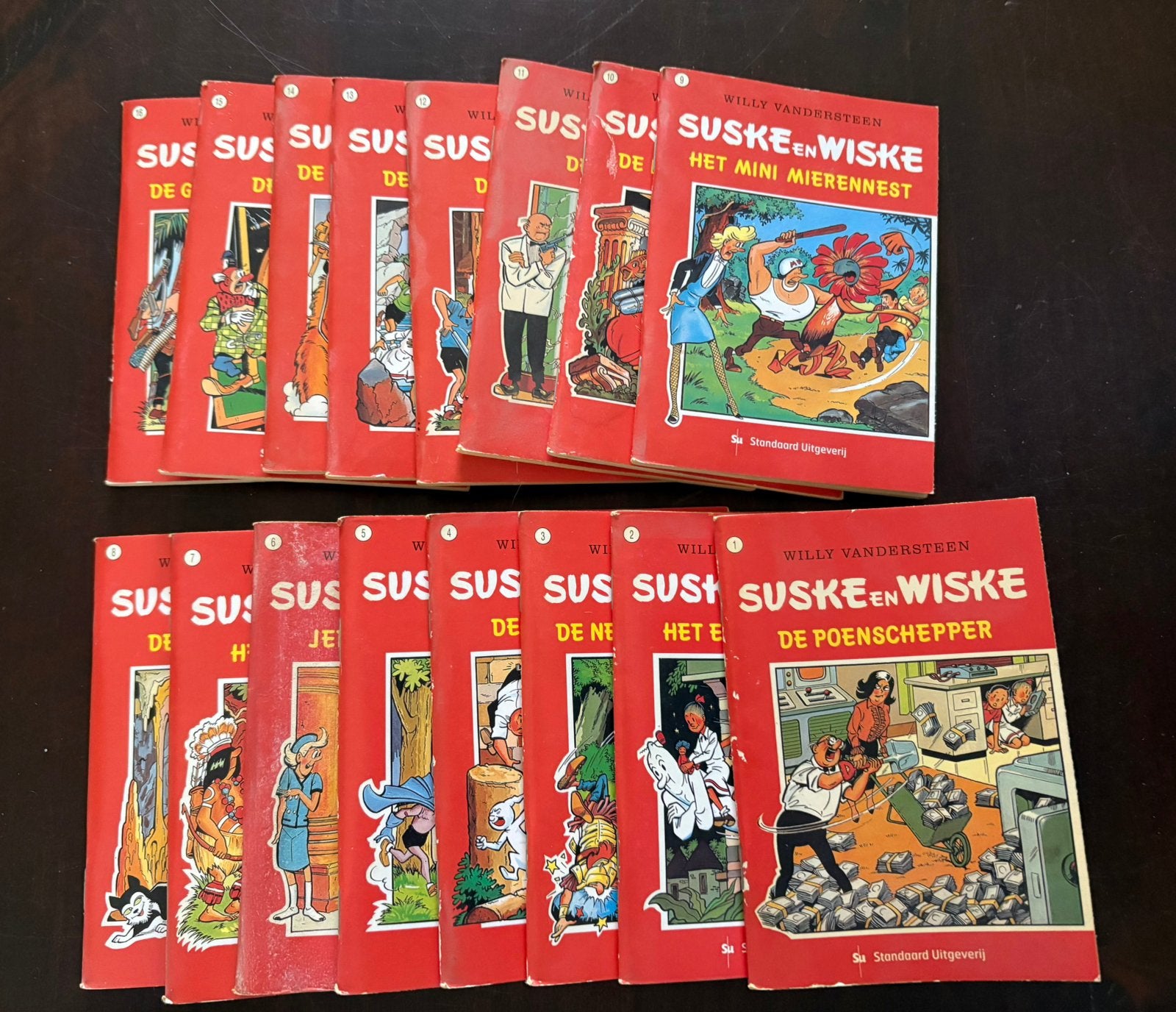Suske en Wiske mini stripboeken albums, beperkte oplage, Complete serie of reeks, Ophalen of Verzenden, Gelezen