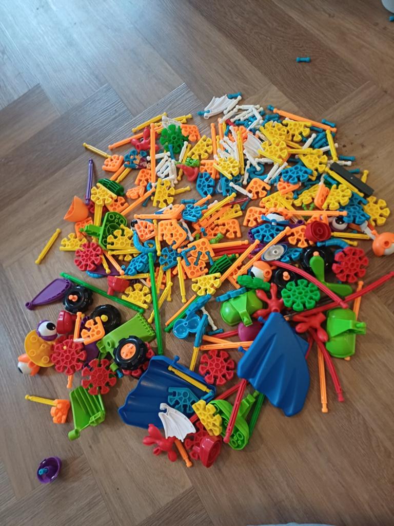 Grote set Kid K'nex bouwblokken en onderdelen, Ophalen of Verzenden, Gebruikt, K'nex