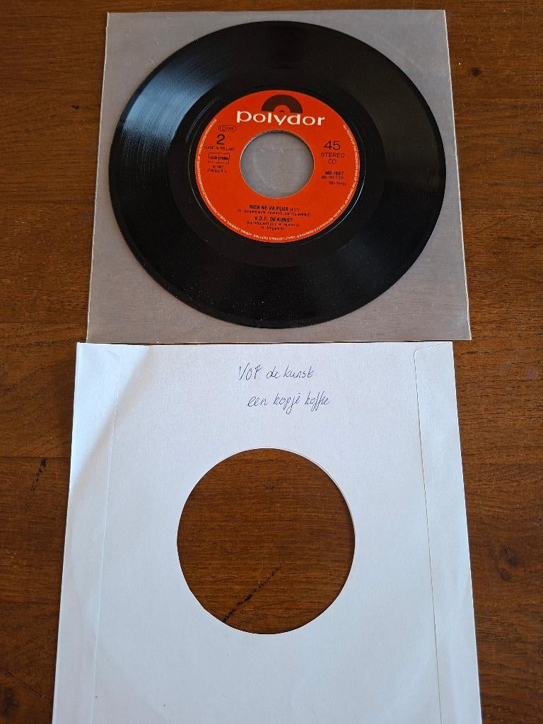 VOF De Kunst,een kopje koffie, Gebruikt, 7 inch, Ophalen of Verzenden, Nederlandstalig