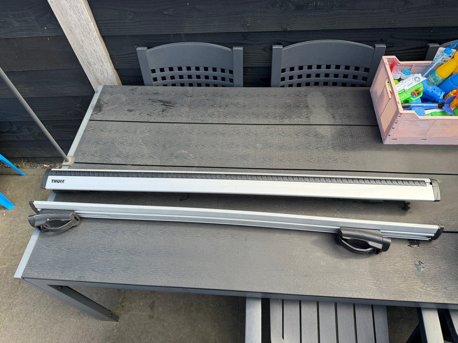 Thule dakdragers, Auto diversen, Dakdragers, Ophalen, Zo goed als nieuw