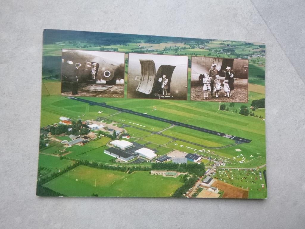 Teuge Airport, interieur /luchtfoto, Verzenden, 1980 tot heden, Ongelopen, Noord-Brabant
