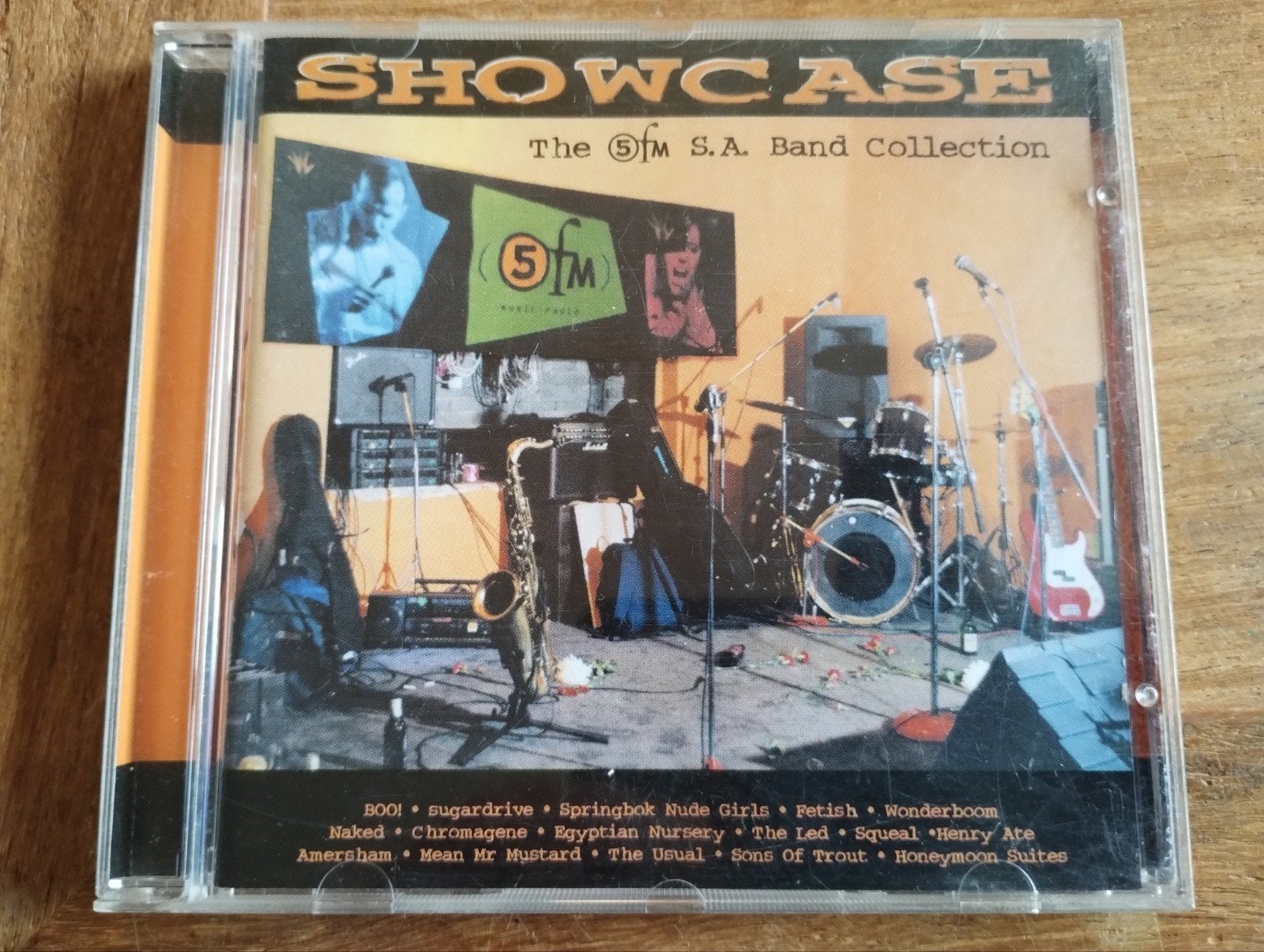 Showcase: The 5FM S.A. Band Collection CD, Gebruikt, Pop, Ophalen of Verzenden, Verzamelalbum