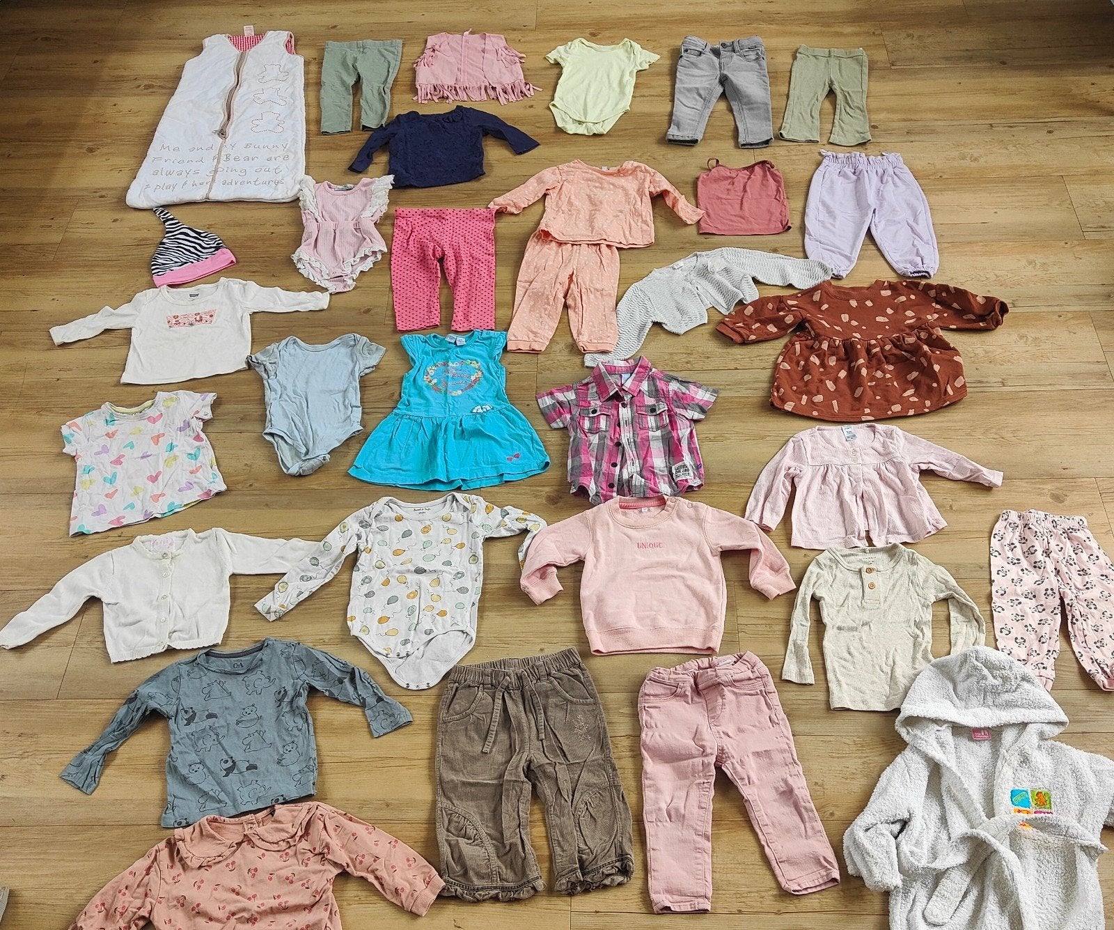 32-delig winter kledingpakket meisje maat 80 slaapzak levis, Ophalen of Verzenden, Gebruikt, Meisje