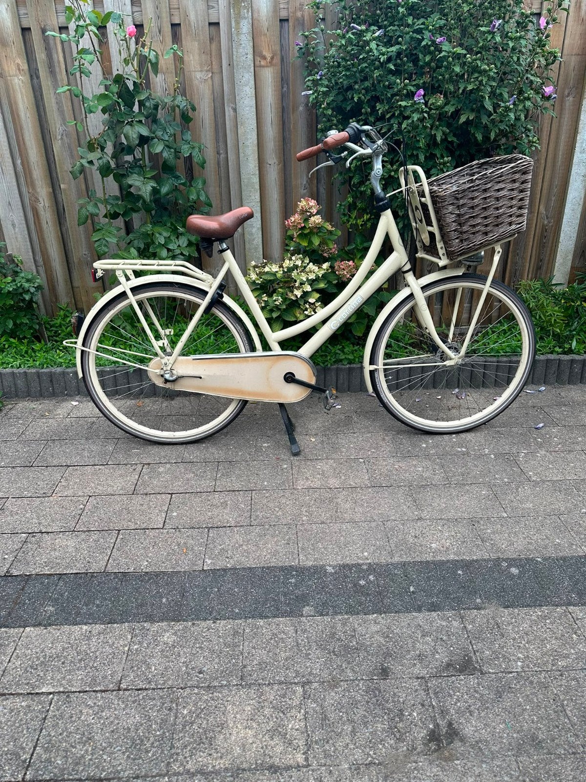 cortina C roots met axa slot en versnelling/ mandje., 56 cm of meer, Ophalen of Verzenden, Gebruikt