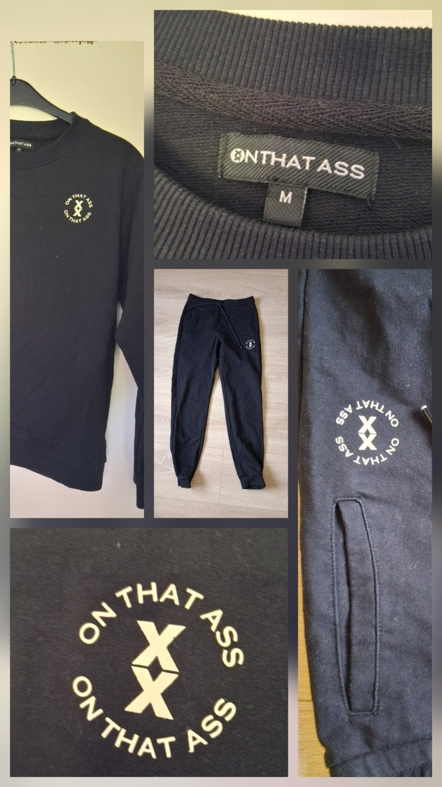 On that ass set sweater trui en broek, Ophalen of Verzenden, Zo goed als nieuw, On That Ass