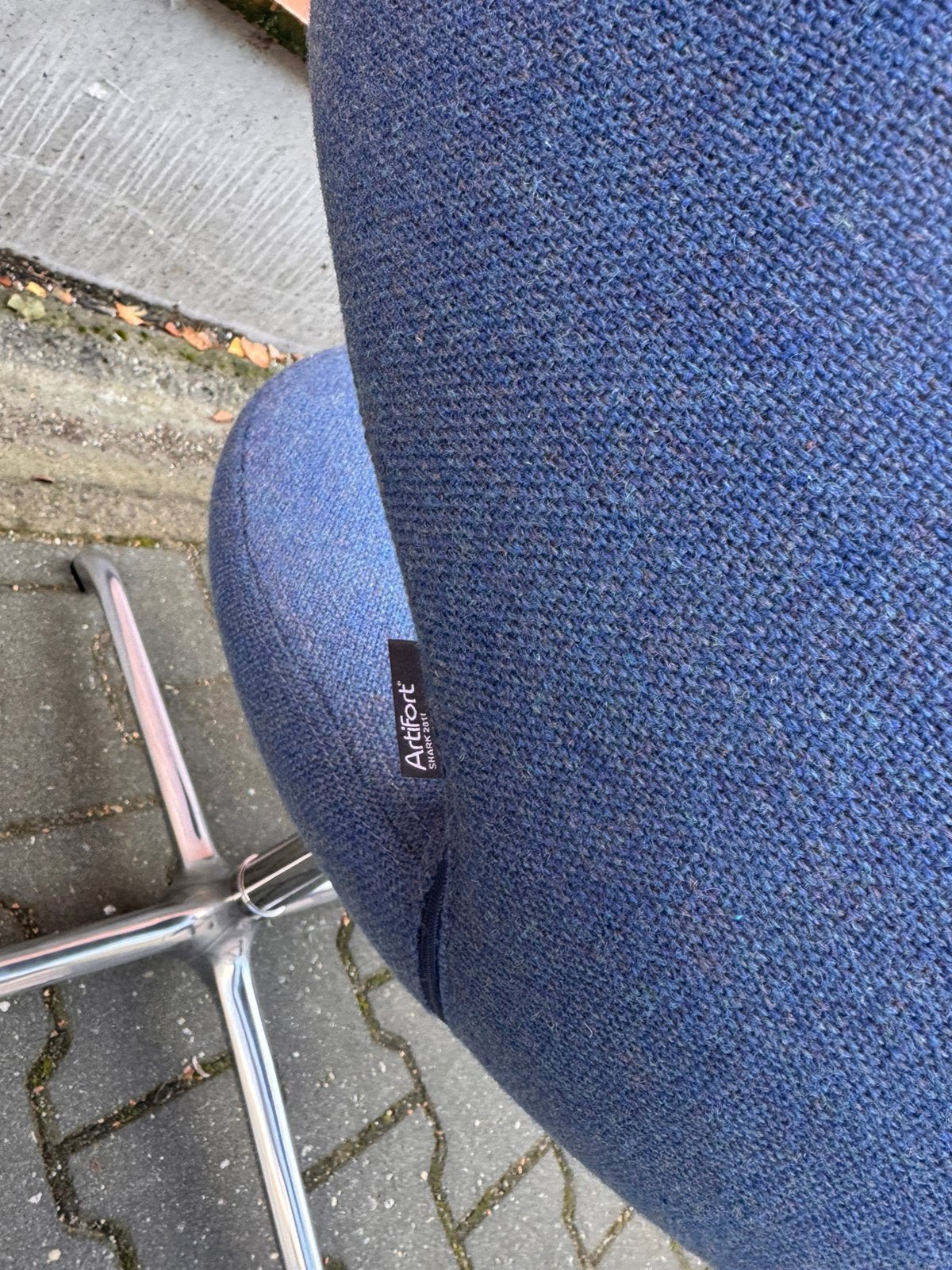 Artifort Shark stoel (nog 2x) blauw, Ophalen, Luxe design, Twee, Blauw