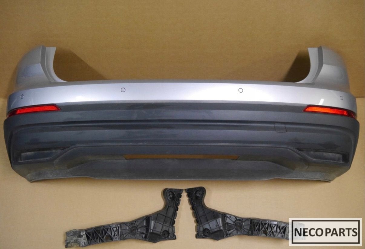 AUDI Q3 83A ACHTERBUMPER 6xPDC LZ7G ORIGINEEL, Gebruikt, -, Achter, -