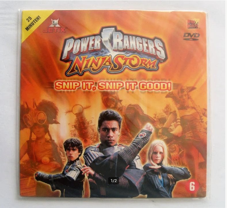 Power rangers - Ninja Storm (originele dvd) NIEUW !!!, Engels, Nederlands, Overige genres, Tv-serie