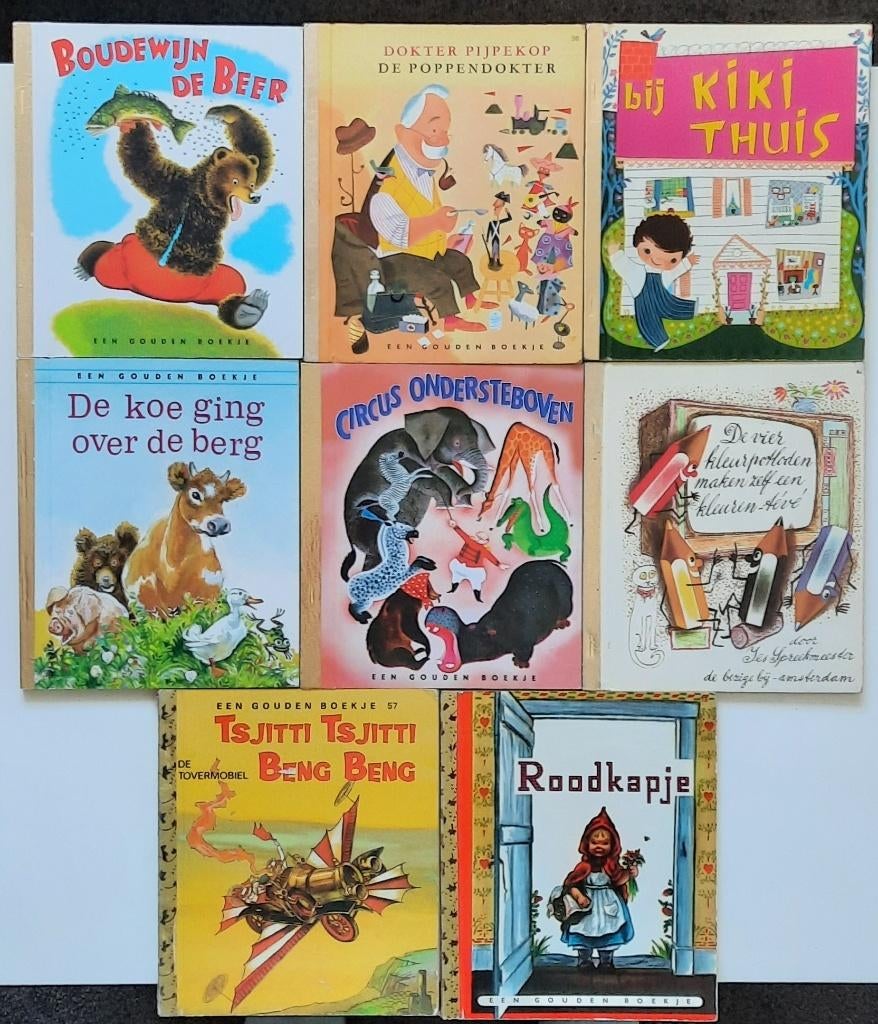 Leuke gouden boekjes, Boeken, Voorleesboek, Jongen of Meisje, Ophalen of Verzenden, Zo goed als nieuw