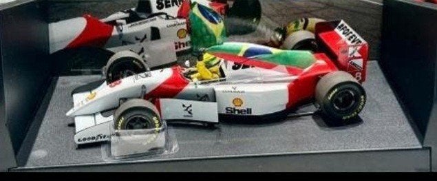 Ayrton Senna McLaren MP4/8 tribute Imola S.Vettel, Verzenden, Nieuw