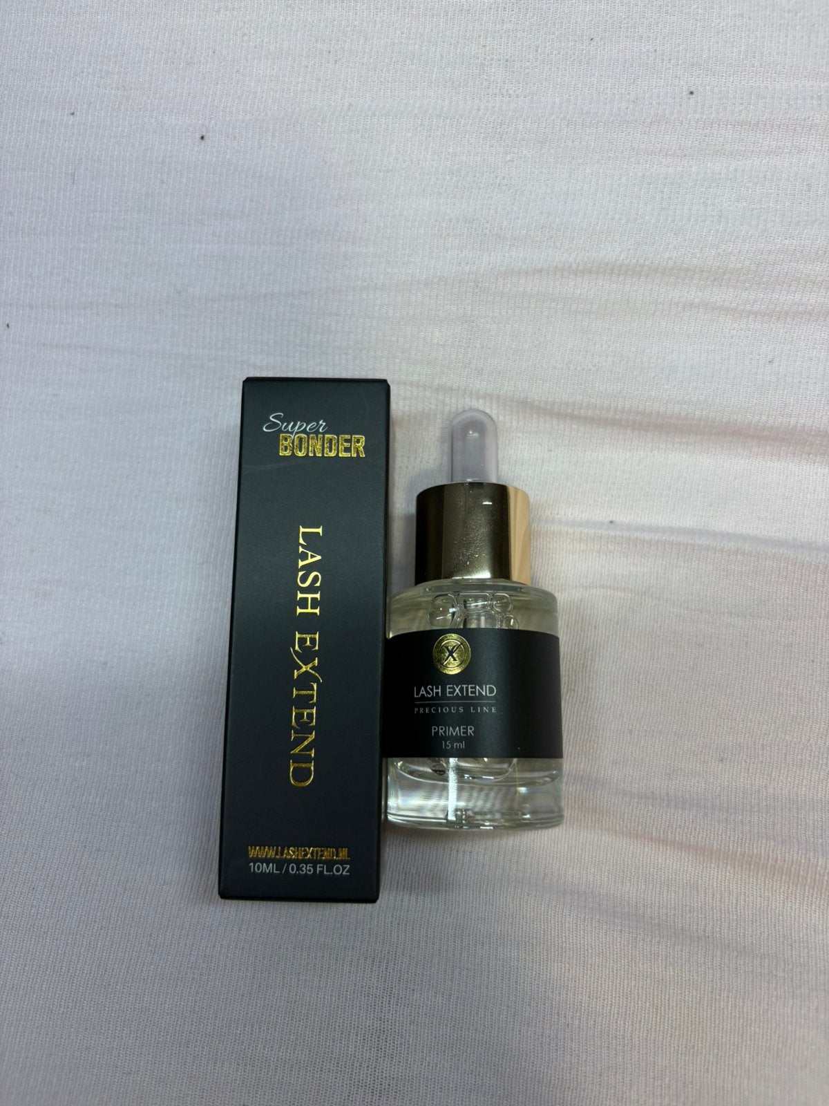 Wimper extentions, primer, bonder en remover, Ophalen, Zo goed als nieuw, Zwart, Ogen