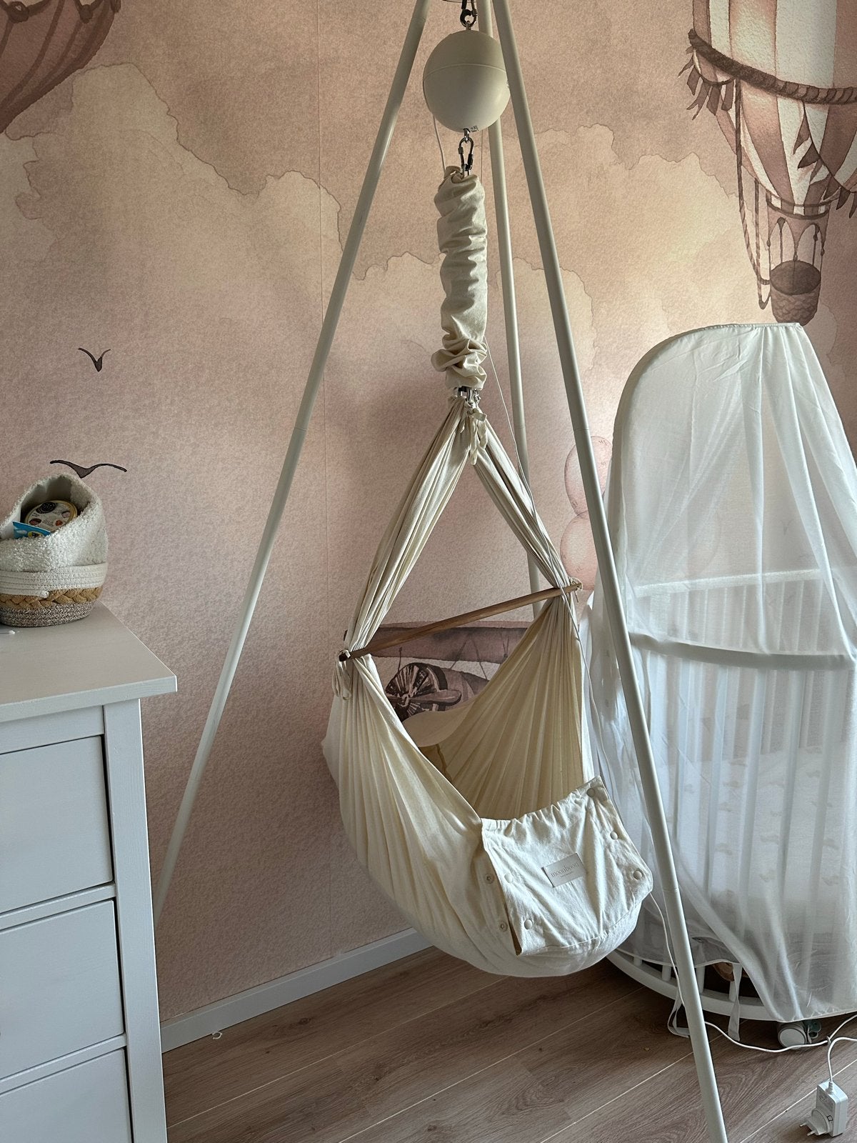 Babymoon automatische hangmat, Gebruikt, Rug, Draagzak, Ophalen