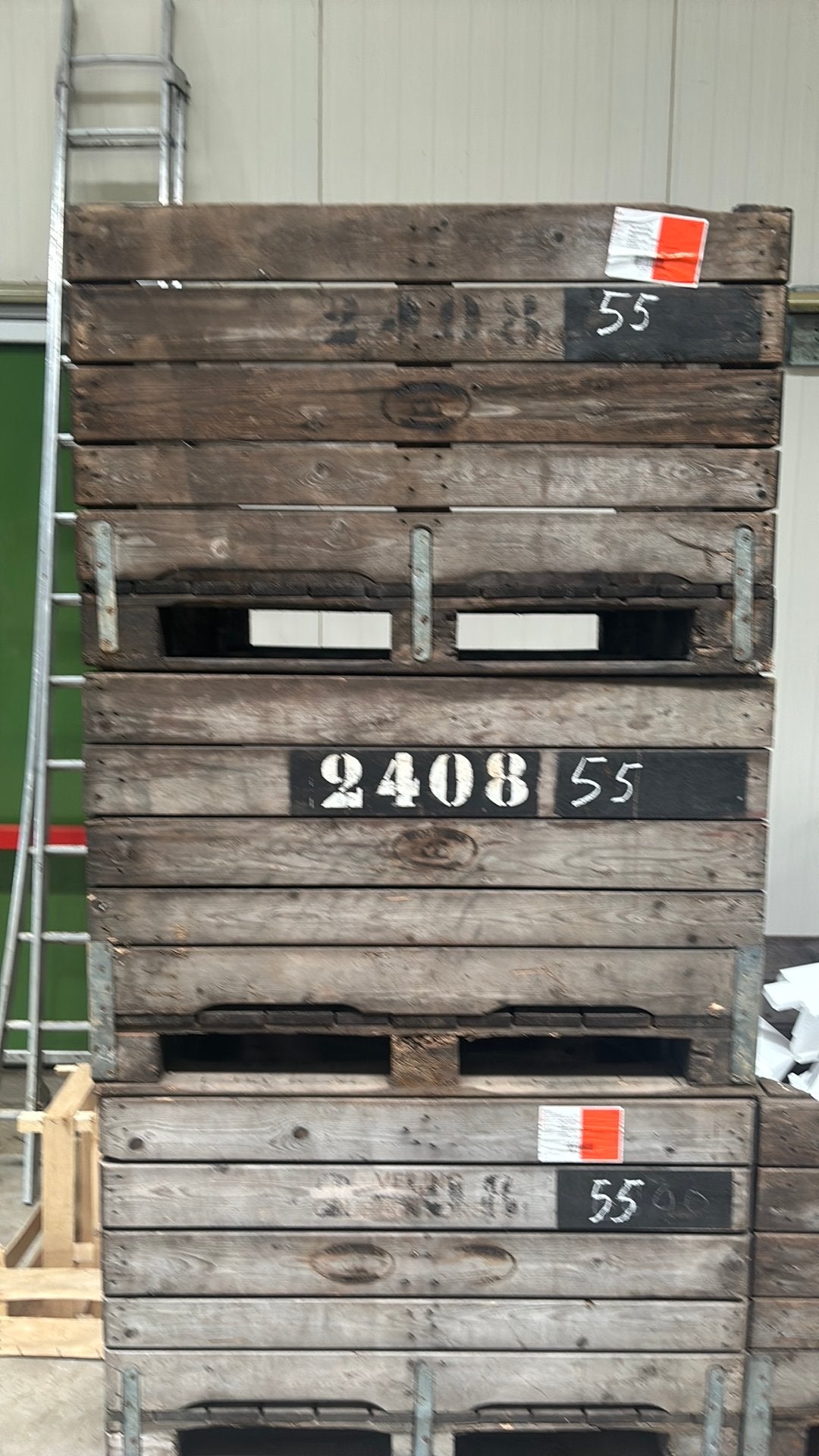 Fruitkist, voorraadbak, appelkist, Tuin en Terras, Ophalen, Gebruikt, 100 cm of meer, Vierkant