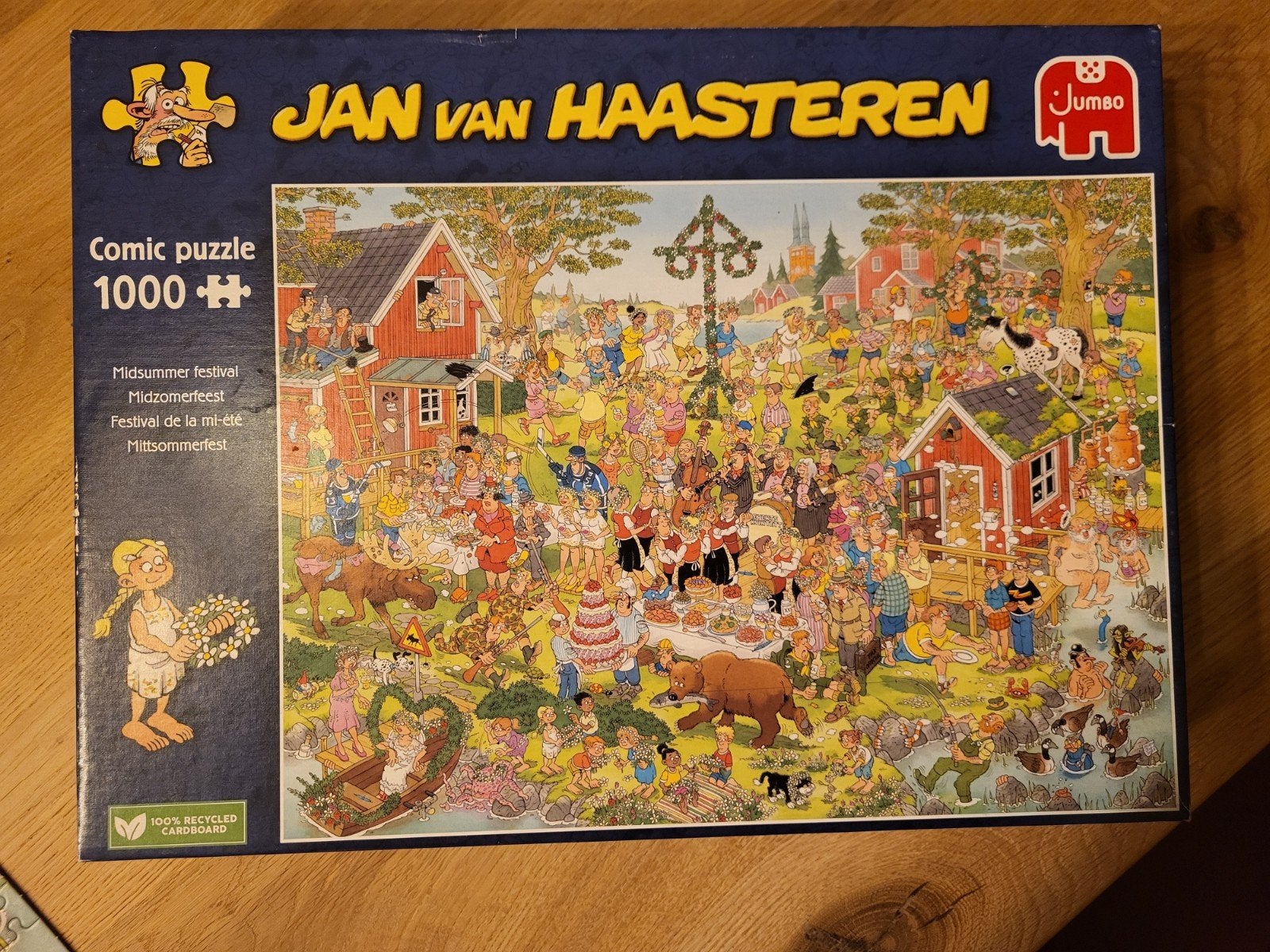 Jan van Haasteren puzzels - 1000 stukjes, Ophalen, Zo goed als nieuw