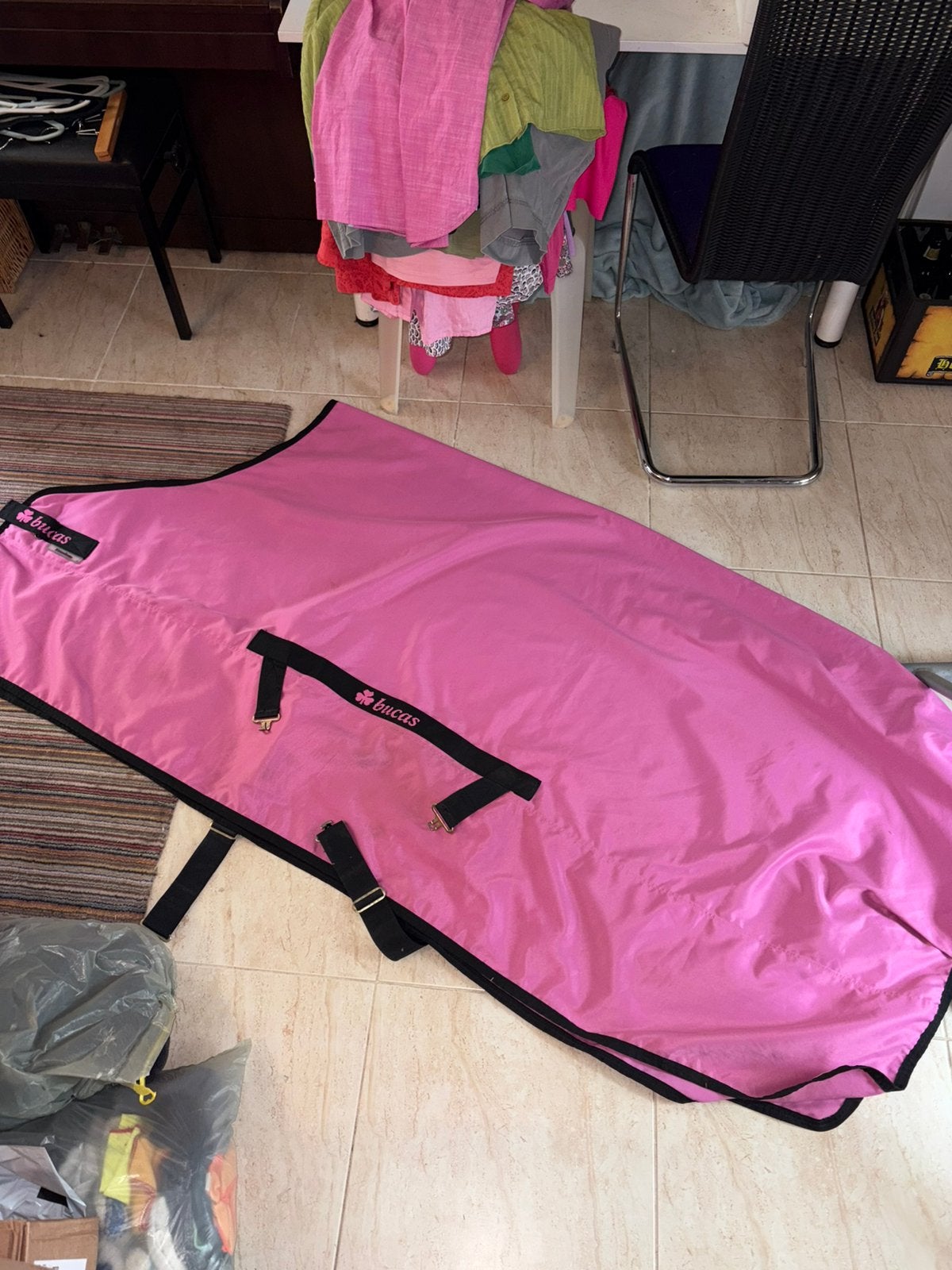 Bucas twill sheet/ zomerdeken maat 155/205, Dieren en Toebehoren, Paarden en Pony's | Dekens en Dekjes, Ophalen of Verzenden, Zo goed als nieuw