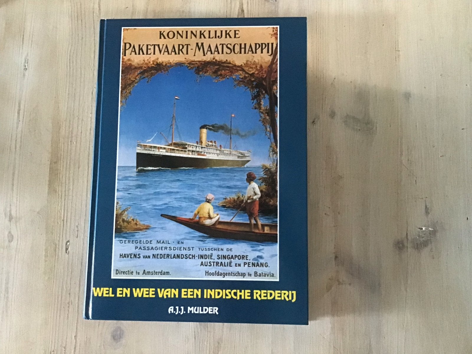 Boek: Koninklijke Paketvaart Maatschappij - A.J.J. Mulder, Ophalen of Verzenden, Zo goed als nieuw, Boot