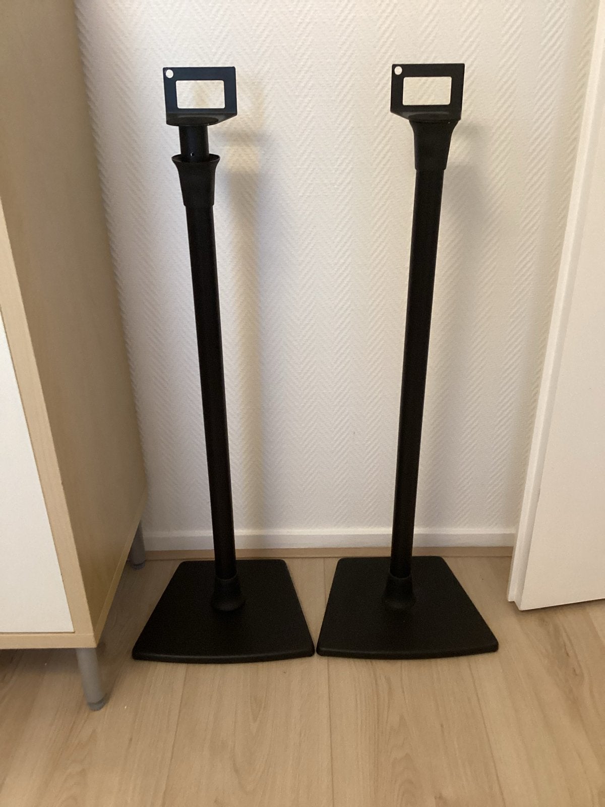 Speaker standaarden (2 stuks), Audio, Tv en Foto, Inclusief standaarden, Ophalen, Gebruikt, Overige typen