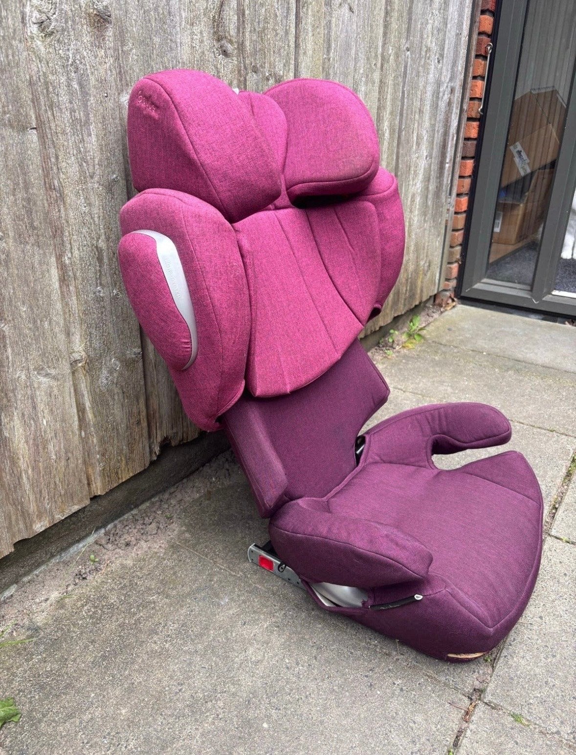 Cybex Solution Q3-fix autostoel Mystic Pink Purple, Gebruikt, 15 t/m 36 kg, Verstelbare rugleuning, Isofix