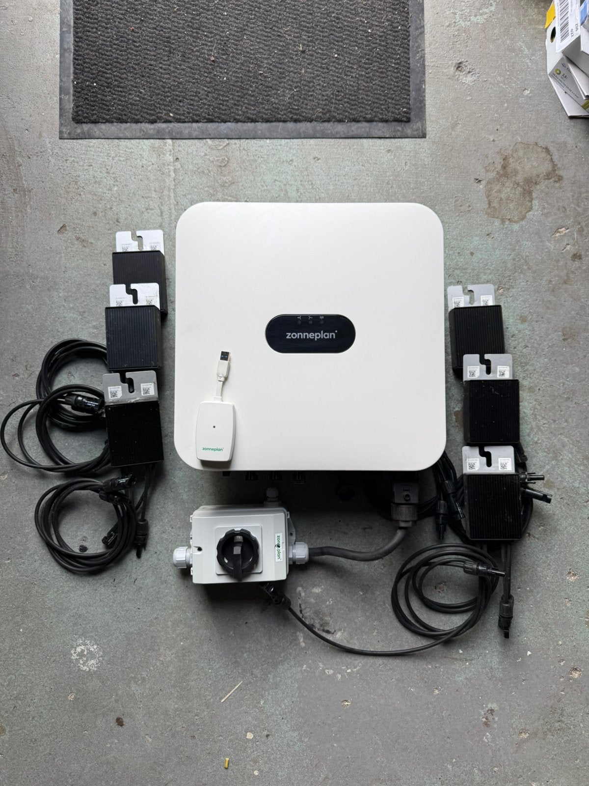Omvormer Zonnepanelen set, Ophalen, Compleet systeem