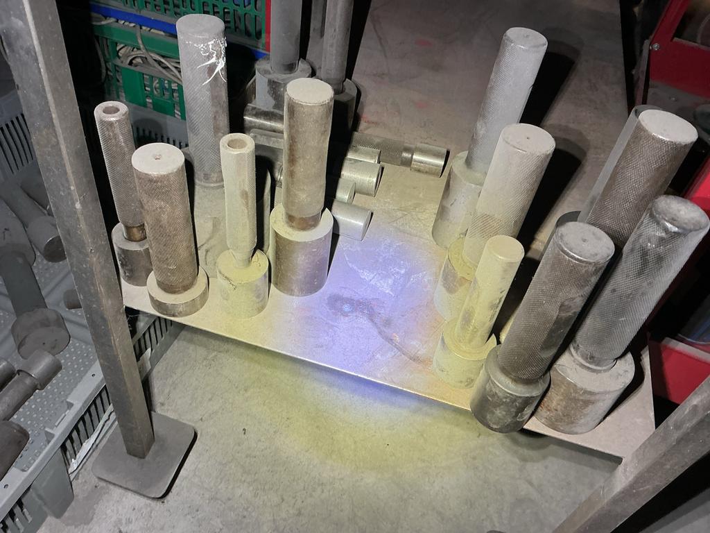 Set van diverse metalen stempels en gereedschappen, Ophalen of Verzenden, Gebruikt