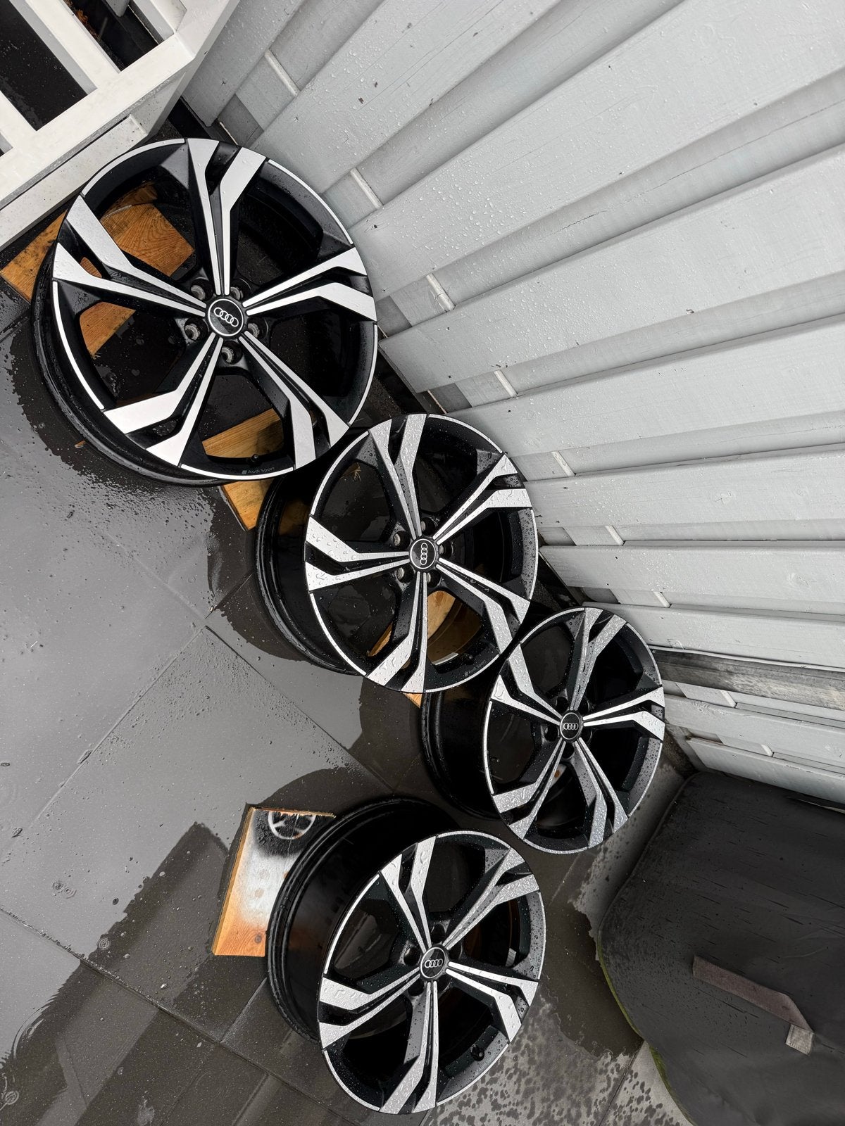 Originele Audi sport 20 inch velgen 8,5J ET38 Zo goed nieuw!, Auto-onderdelen, Banden en Velgen, Ophalen, Gebruikt, 255 mm, Velg(en)