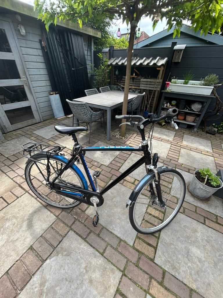 Batavus Fuego heren fiets, Fietsen en Brommers, Ophalen, Gebruikt, Versnellingen, Batavus